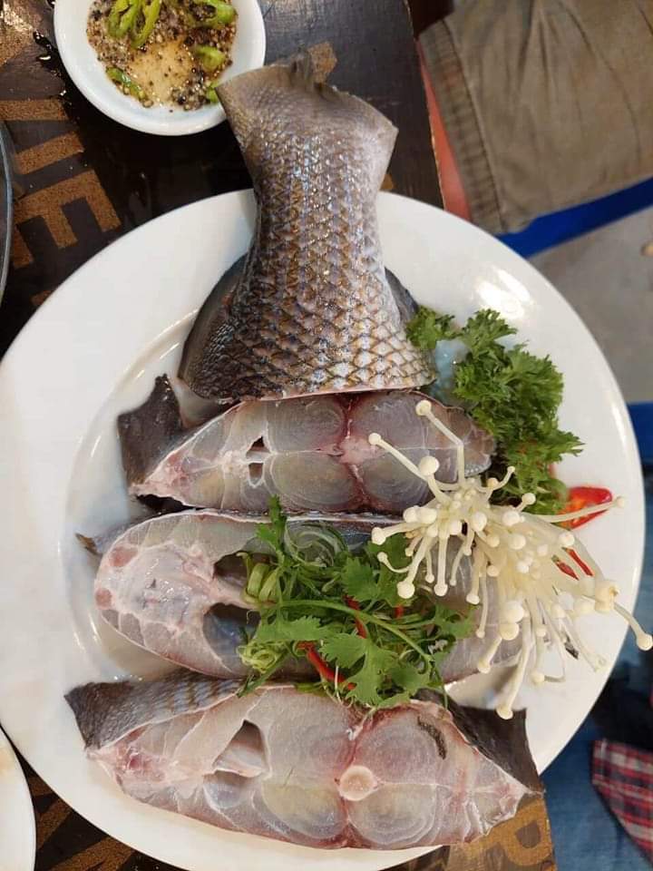 Cá tà ma hấp